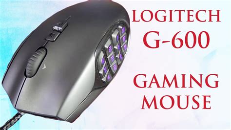 Logitech G600 Mmo Gaming Mouse I Unboxing I Review Youtube