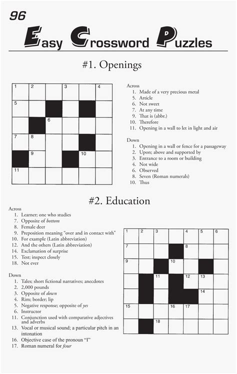 Make crossword puzzles, print them out as pdfs, share them, and solve them online with crossword labs. Clip Art Crossword Puzzle Template - Easy Example Of ...