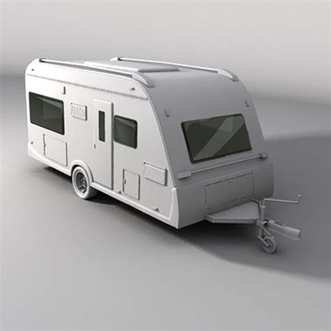 3ds Max Caravan Camper