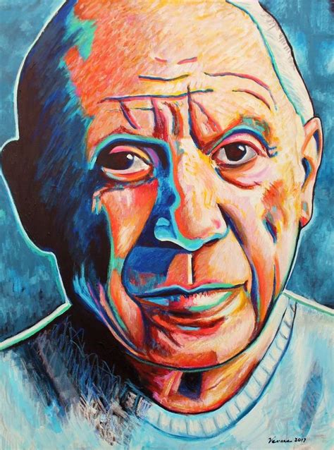 Portrait of Pablo Picasso Painting | Picasso portraits, Portrait ...