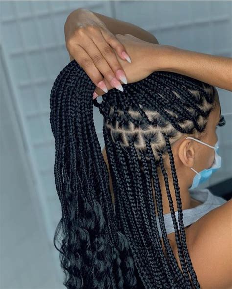 70 Best Popular Box Braid Hairstyles 2020 Braids