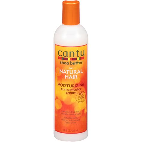 It promises to shine and smoothen curly or natural hair as it closes the cuticle down to soften the curl. Cantu Shea Butter Moisturizing Curl Activator Cream For ...