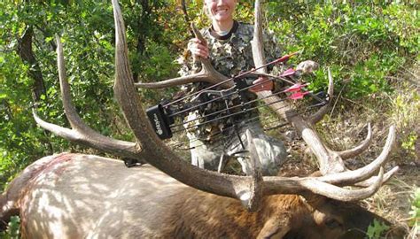 Last Minute Decision Lands Record Elk Kill Deseret News