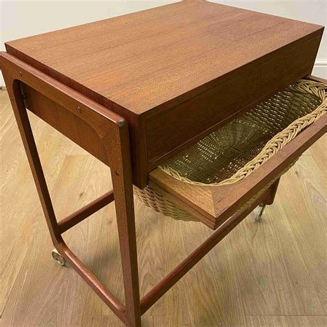 1960s Danish Teak Sewing Box By Br Gelsted Mark Parrish Mid Century Modern