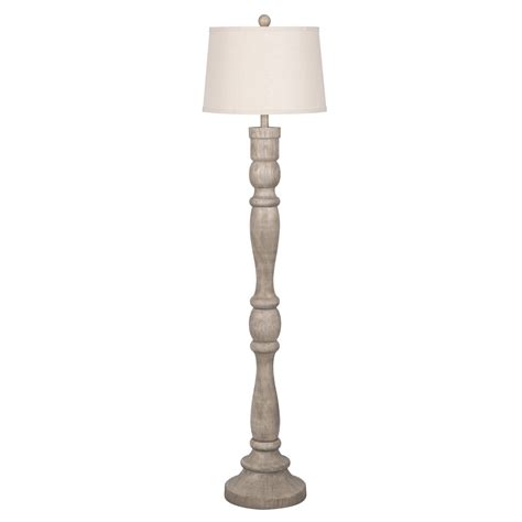 Better Homes And Gardens 595 Weathered Wood Finish Floor Lamp Light