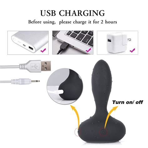 Wireless Remote Control Inflatable Anal Vibrator Expansion Vibrating Butt Plug Prostate Massager