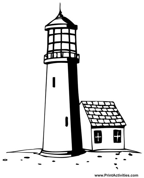 Printable Pictures Of Lighthouses Printable Word Searches