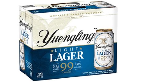Yuengling Light Lager Profile Abv Carbs Calories