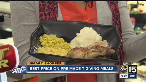 The order deadline is five days before thanksgiving. Get the best price on pre-made Thanksgiving meals - YouTube