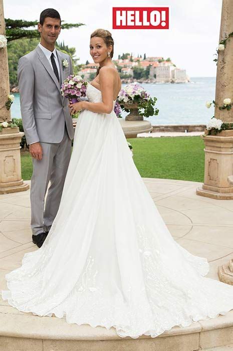 Novak Djokovic And Jelena Ristics Stunning Wedding Off The Coast Of