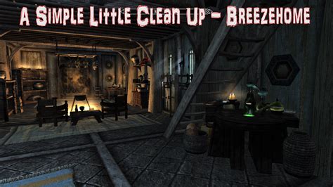 A Simple Little Clean Up Breezehome At Skyrim Nexus Mods And Community