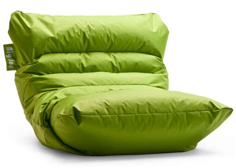 As established, beanbags are known for their lounge character. Big Joe Roma Spicy Lime SmartMax Bean Bag Chair from ...