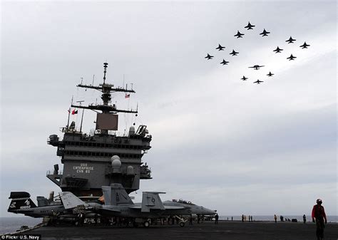 Navy Decommissions Legendary Carrier That Shaped History Daily Mail