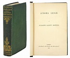 Aurora Leigh. by Elizabeth Barrett Browning - First Edition - 1857 ...