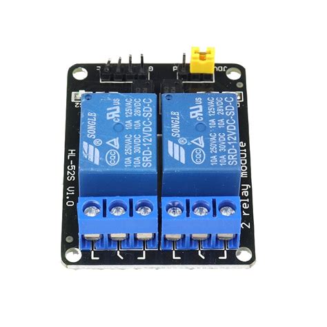 Buy 12v Dual Channel Relay Module With Light Coupling Online At