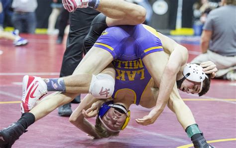 1a State Wrestling Wapsies Krall Happy To Be Back On Mat Don Bosco