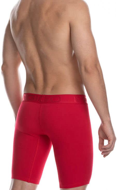 Cautious Red Trunk Long Gigo Underwear