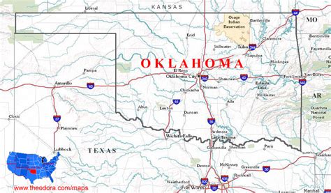 Oklahoma Maps