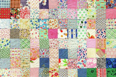 Vintage Country Patchwork Quilt Photograph By Peggy Collins Pixels