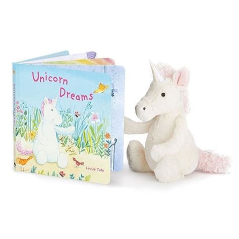 Jellycat Magical Unicorn Dreams Book Maison And Tavola