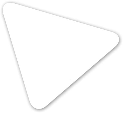 White Triangle Clipart Large Size Png Image Pikpng