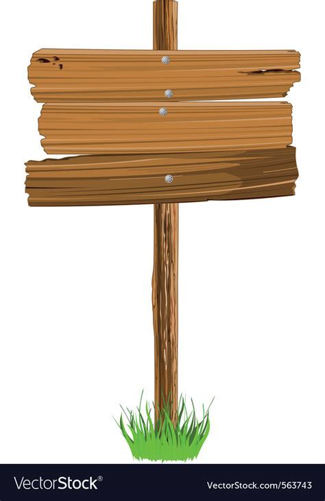Wooden Sign Vector Free At Collection Of Wooden Sign