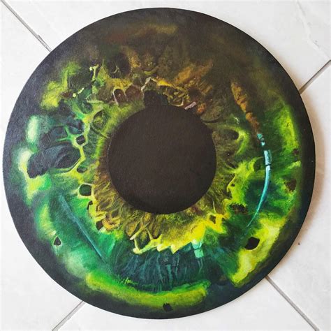 Acrylic On Canvas New Freshly Painted Eye 😉 Art Amino