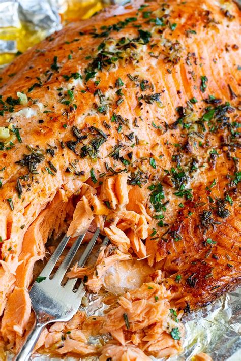 Easy small portion baked pork tenderloin recipe can be ready in just 30 minutes! Baked Salmon in Foil with Garlic, Rosemary and Thyme ...