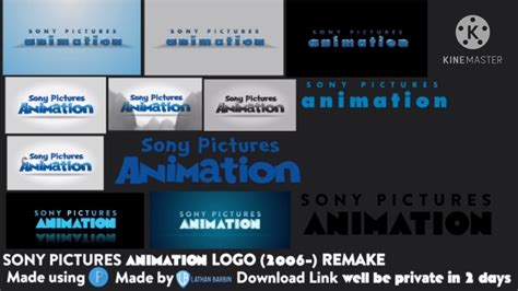 Sony Pictures Animation 2006 Logo Remakes Pixellab Youtube