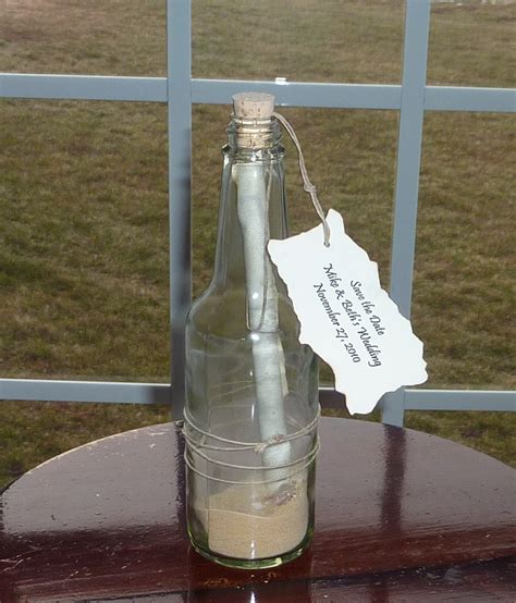 Long after the kisses are gone, they can. Putnam's Post-its: DIY: Message in a Bottle Save the Dates!