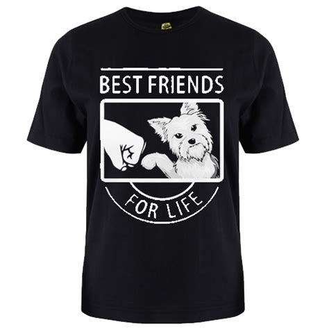 Yorkie Best Friends For Life T Shirts
