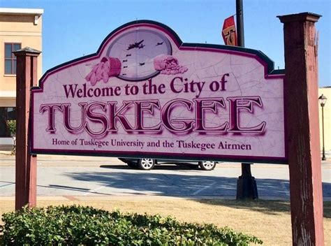 Brief History Of Tuskegee Alabama Historical Marker
