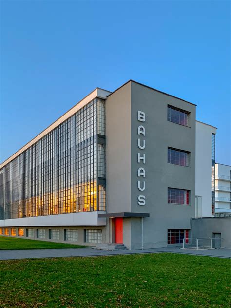 Dessau Bauhaus Building Gropius Vielfalt Der Moderne