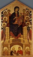 Madonna and Child Enthroned (Maesta) - Cimabue | Wikioo.org - The ...