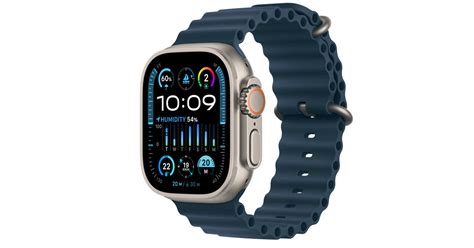 Buy Apple Watch Ultra 2 Gps Cellular 49mm Titanium Case With Blue