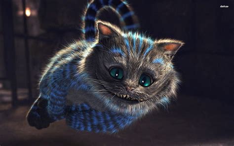 Hd Wallpaper Alice In Wonderland Cat Cheshire Cat Movies Portrait