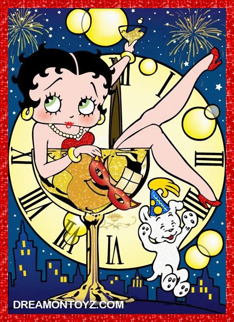 betty boop happy new year betty boop pictures betty boop classic boop