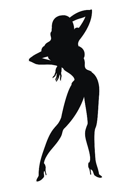 Silhouette Of A 50s Pin Up Girl Illustrations Royalty Free Vector Graphics And Clip Art Istock