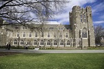 Duke University at the sides of the Quad in Durham, North Carolina ...