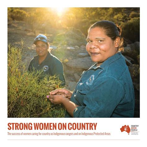 Strong Women On Country The Success Of Women Caring For Country As