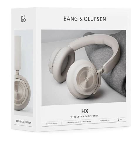 Безжични слушалки bang and olufsen beoplay hx бежов 1224001 1224001 на топ цена ardes bg