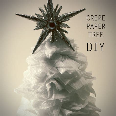 2011 — Saved By Love Creations Paper Tree Crepe Paper Christmas