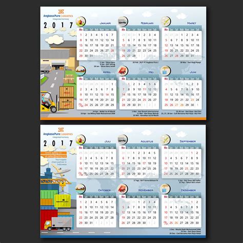 Desain Kalender Keren Membuat Kalendar Dengan 100 Contoh Desain Keren