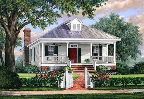 1940 thomasville rd tallahassee, fl. Southern Cottage House Plan with Metal Roof - 32623WP | Architectural Designs - House Plans