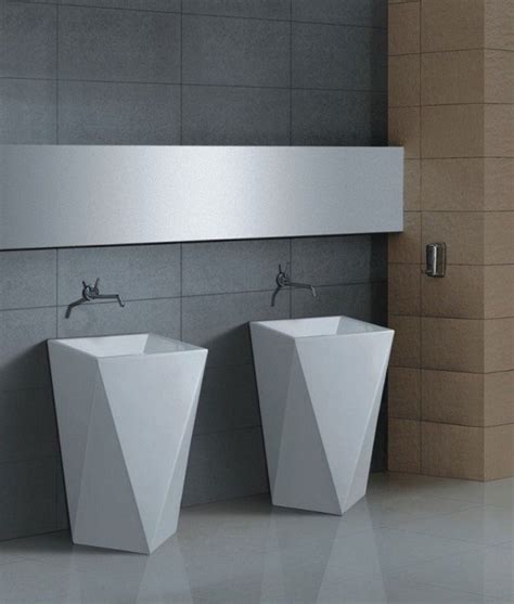 Modern Pedestal Sinks For Small Bathrooms Ideas On Foter Small
