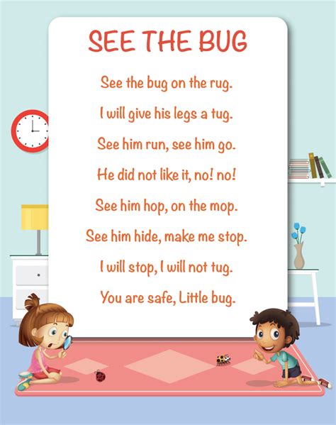 Rhyming Poems For Kids Short Rhyming Poems For Kids