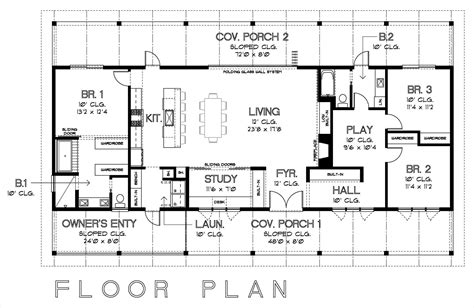 Rectangle House Plans One Story Benefits And Drawbacks House Plans
