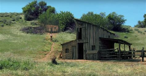 The Set Of Little House On The Prairie Then And Now Little House