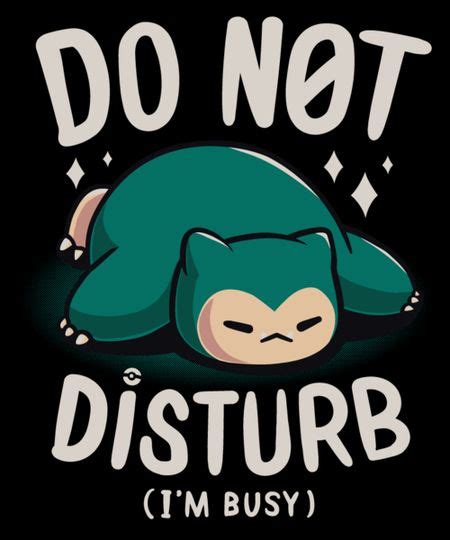 Do Not Disturb T Shirt Cute Cartoon Drawings Cute Cartoon Wallpapers