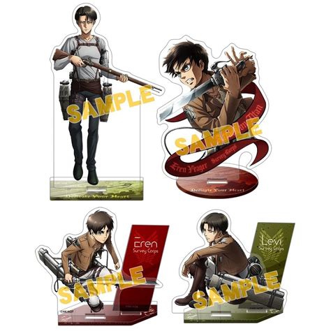 Attack On Titan Stand Pop Acrylic Stand Collection Tokyo Otaku Mode Tom